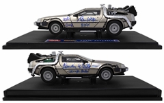 ''Back to the Future'' Cast Signed DeLorean